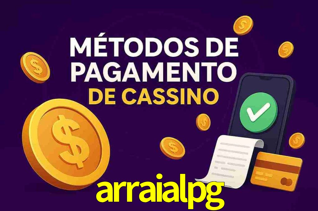 Métodos de Pagamento no arraialpg
